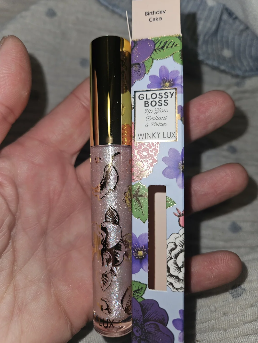 WINKY LUX Glossy Boss Lip Gloss Duo - Birthday Cake Sparkles & On the Rocks